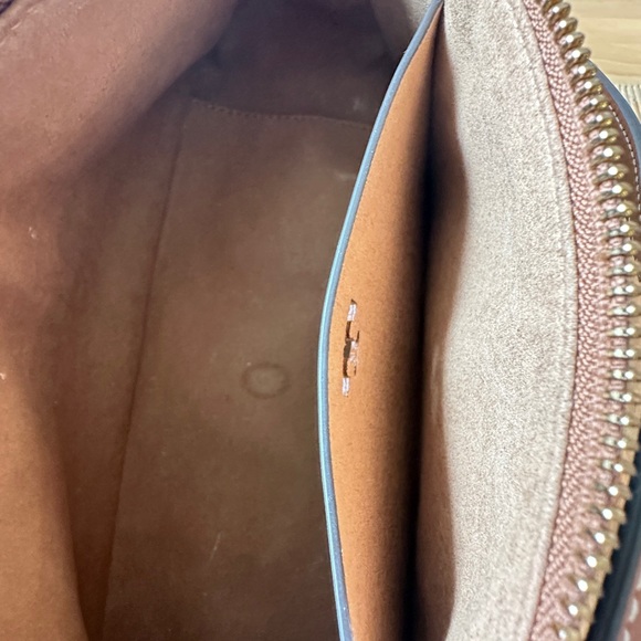 Tory Burch McGraw Stripe Wedge Shoulder Bag - Picture 5 of 6